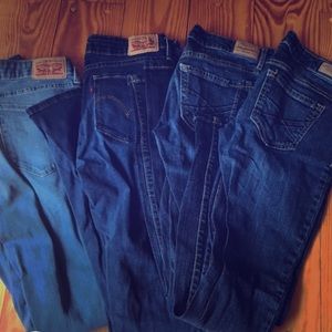 Jeans. Selling as set or individually